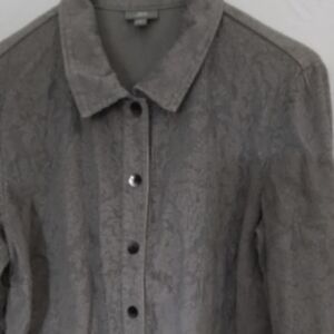 J Jill Corduroy Shirt Jacket